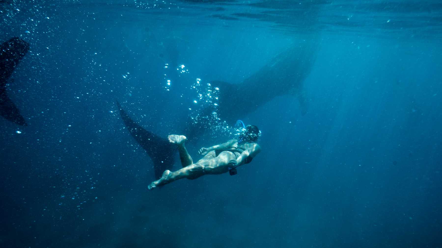 Cinematic underwater footage with a GoPro